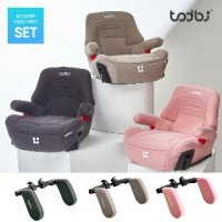 토드비 코쿤 엠플러스 ISOFIX 주니어 부스터카시트 + 헤드레스트 SET - 안전한 카시트도 컬러풀하게