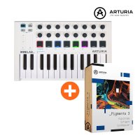 ARTURIA Arturia MiniLab MK2 미니 키보드 컨트롤러 피그먼트 3 제공