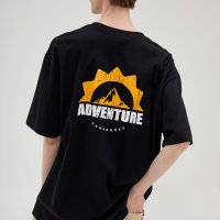 밴웍스 Adventure 오버핏 반팔 티셔츠 L VNCTS209