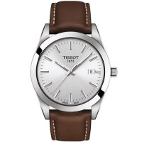 티쏘 Tissot Chemin Des Tourelles Dial Leather Strap Men’s Watch T099 429 36 038 00