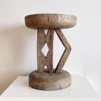 아프리칸 스툴 앤티크 원목 우드 장구 스툴 통가 스툴 ANTIQUE WOODEN STOOL 08