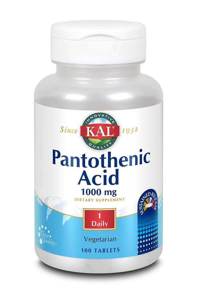 KAL 5개X  칼  <b>판토텐산</b>  1000mg  100정