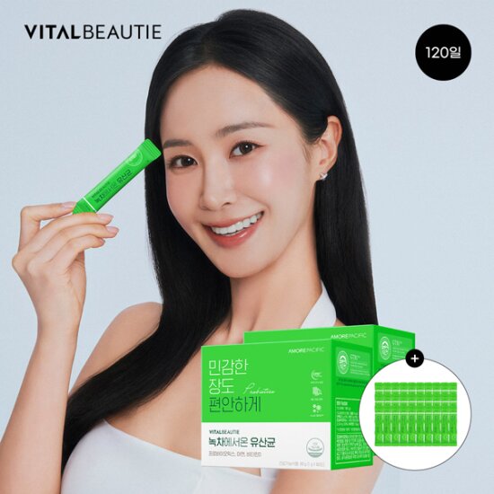 <b>녹차에서 온 유산균</b> 120일분(+30일분 추가 증정)