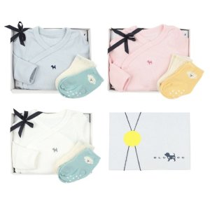 블루독베이비 바디수트+ST베이직양말2SET