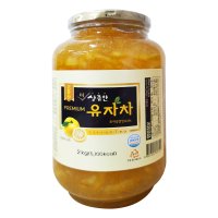 한정더 상큼한 유자차 2KG 대용량 업소용 식당용