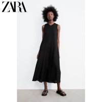 ZARA 자라원피스 여름린넨원피스 민소매나시 롱원피스