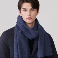 닥스 신사남성 닥스 남성 22FW Premium Gift 울 캐시미어 혼방 네이 DMMU2D302N2