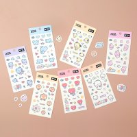 BT21 타투스티커 방탄굿즈 굿즈 팬시