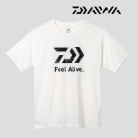 다이와 반팔 티셔츠 반팔티 반소매 Feel Alive 기능성 여름 낚시옷 DE-9522