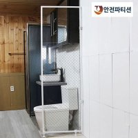 안전파티션 망임 강화유리 파티션 AW110 600