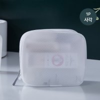 프리미엄 소프트 투명 방수파우치 가방형 사각 1P