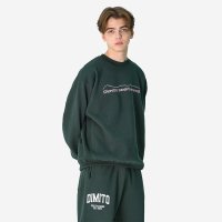 디미토 2223 DIMITO MT LOGO SWEATSHIRTS FOREST GREEN 스웨트셔츠