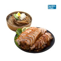 선비찬 옥천냉면 칡냉면사리10인분 육수10봉 족발300g 새우젓세트 10인분 2kg