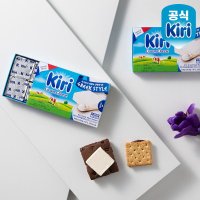 끼리 크림치즈 포션 그릭스타일 6입 조각치즈 개별포장 치즈포션 영양간식 요거트