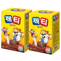 제티 초코 20T 2개