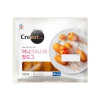 CJ 크레잇 미니크리스피 핫도그 500g x 1봉