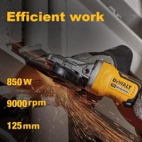 Dewalt-20V 브러시리스 모터 앵글 그라인더 9000rpm 충전식 범용 20v 18v 플랫폼 DCG413FB