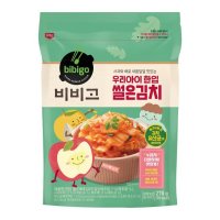 비비고 우리아이한입 썰은김치270g