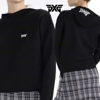 PXG 하이웨이스트 여자골프복 후디 골프옷 후드티