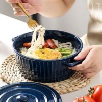 홈카페 북유럽 샐러드볼 오븐용 그릇 계란찜기 파스타볼 스프볼 플레이팅 도자기그릇