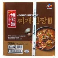 해찬들찌개된장양념 14KG씨제이제일제당 주