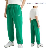 타미힐피거 조거팬츠 볼드 폴라 플리스 남성바지 그린 TOMMY 타미바지 HILFIGER