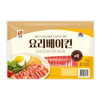 담백한 오양 냉동 요리베이컨 1kg