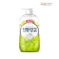 트리오 베이킹소다 담은 주방세제 라임향 680ml