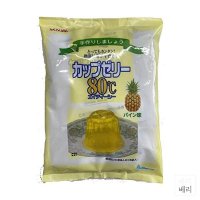 일본 Kantenpapa Cup Jelly 칸텐파파 컵 젤리 파인애플 푸딩 믹스 10개