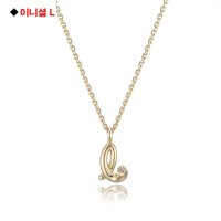 로이드 로이드러브포엠이니셜 목걸이 L14KGOLD LNN2104LG