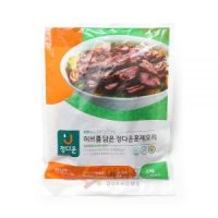 허브훈제오리 정다운 슬라이스 1kg