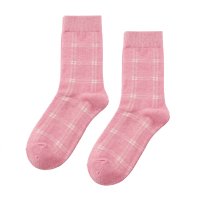 SOCKSAND 삭스앤드 파스텔 체크 양말