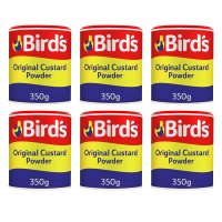 Birds 버드 커스터드 크림 파우더 Original Custard Powder 350g 6개