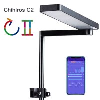 미니 나노 수조용 블루투스 LED 조명 치히로스 C2 풀 스펙트럼 C2 RGB 수족관 일출 일몰 수초 램프