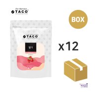 박스 타코 딸기 파우더 870g x 12개 딸기라떼