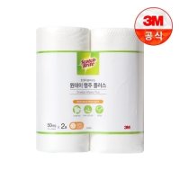 3M 원데이 플러스 일회용 행주 2Roll 100매