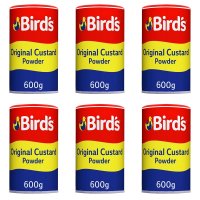 Birds 버드 커스터드 크림 파우더 Original Custard Powder 600g 6개