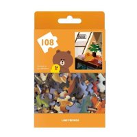 한가로운 주말 라인프렌즈 직소퍼즐 108PCS