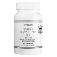 라이프토콜 활성 엽산 1000 300mg x 60정