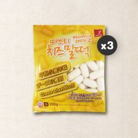 미쓰리 미쓰리 떡볶이 모짜렐라 치즈밀떡 200g 3개