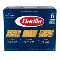 Barilla Pasta Variety Pack 바릴라 파스타 3종류 16oz 454g 6개입