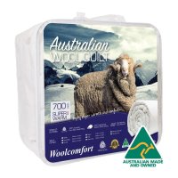 Australian Woolcomfort Wool Quilt 오스트레일리안 울컴포트 메리노 울 퀼트 킹 싱글 700GSM