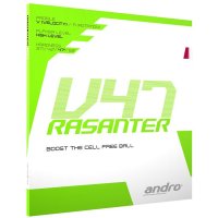 안드로 라잔터 V47 ANDRO RASANTER 탁구러버 탁구라바 탁구고무 탁구용품