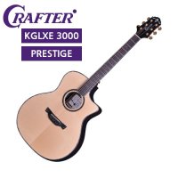 크래프터 올 솔리드 픽업장착 통기타 CRAFTER KGLXE 3000 PRESTIGE 기바뮤직