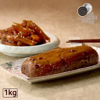 순창문옥례식품 된장 무 장아찌 1kg 밀폐용기