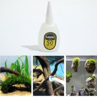 50g Aquarium Landscape Supplies Moss Water Grass Glue Aquatic Plants Decoration Drying Fast Glue St