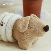 뽀야베이비 오가닉 베이글 강아지 애착인형 만들기 DIY