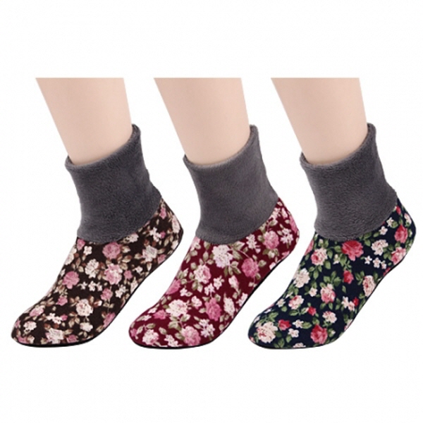 크로바 <b>장안</b>의 <b>화제</b> 요술버선 로즈기모 커버 3켤레 여성용프리 230 250 랜덤 3켤레