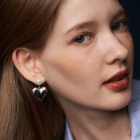 Hei 카라 허영지 강지영 아이브 장원영 빌리 문수아 츠키 bewitch heart pearl earring