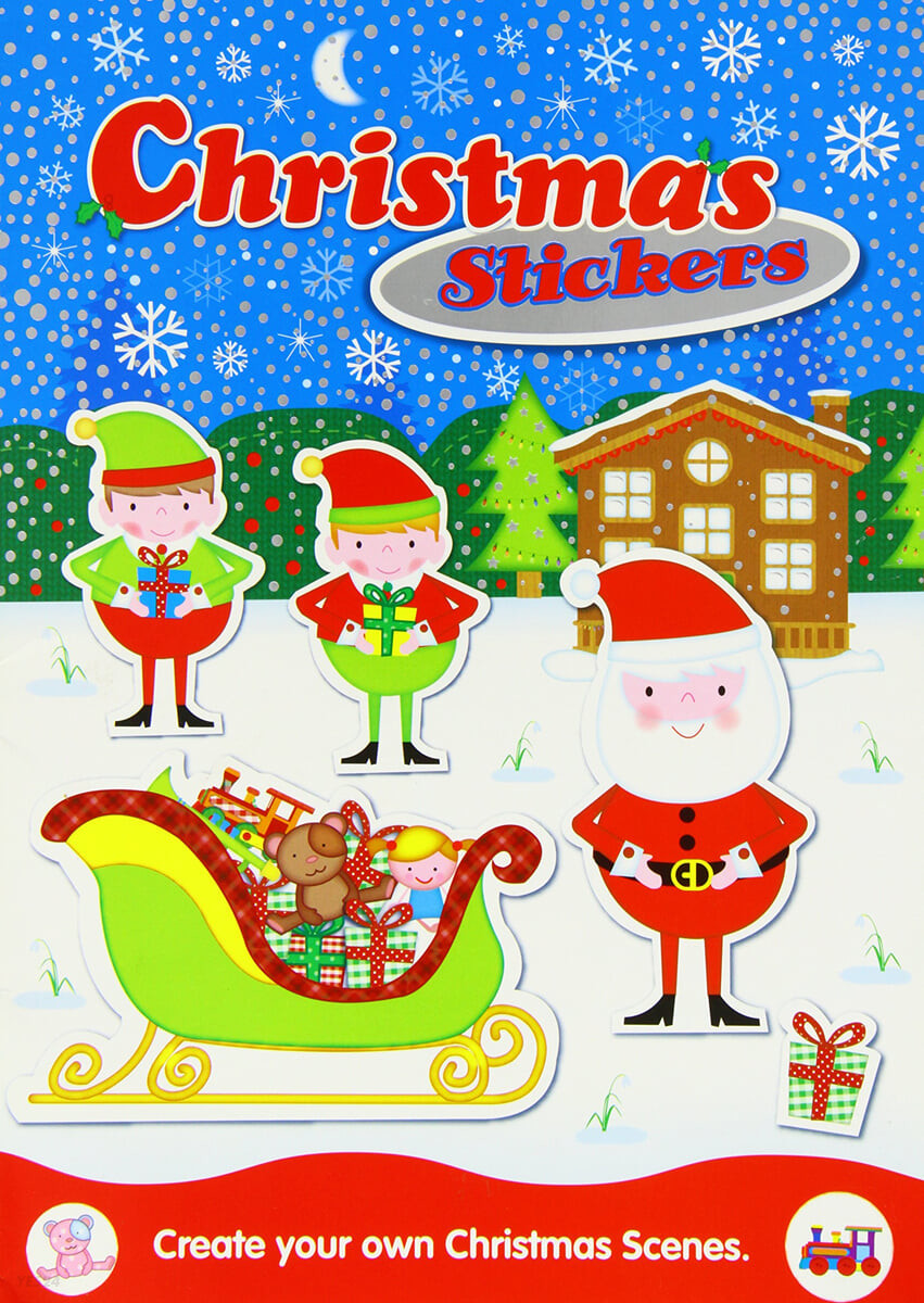 Christmas Stickers Create Your Own Xmas Scenes